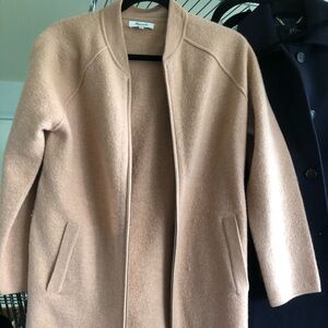Madewell merino wool sweater coatigan size XXS in dusty peach